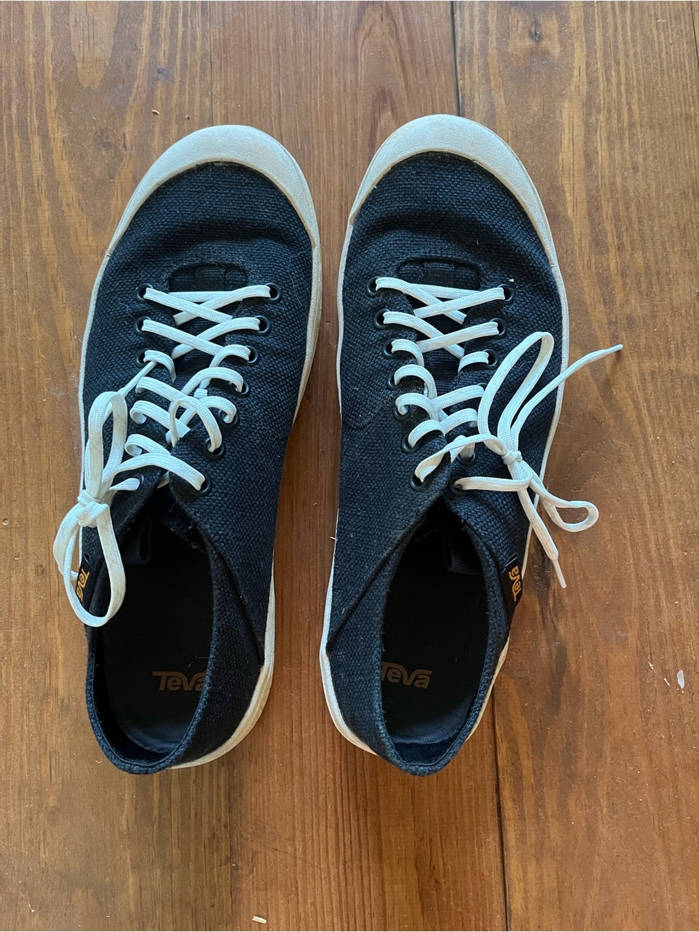 Teva Navy canvas Lace-Up Sneakers Terra Canyon
